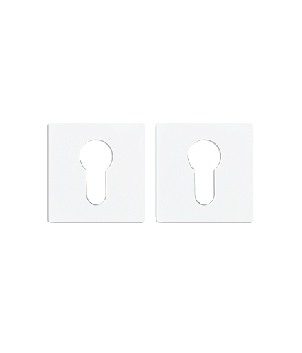 Накладки на ключевой цилиндр Накладка под цилиндр TRODOS на квадратном основании ET 03-AYE11 SW 